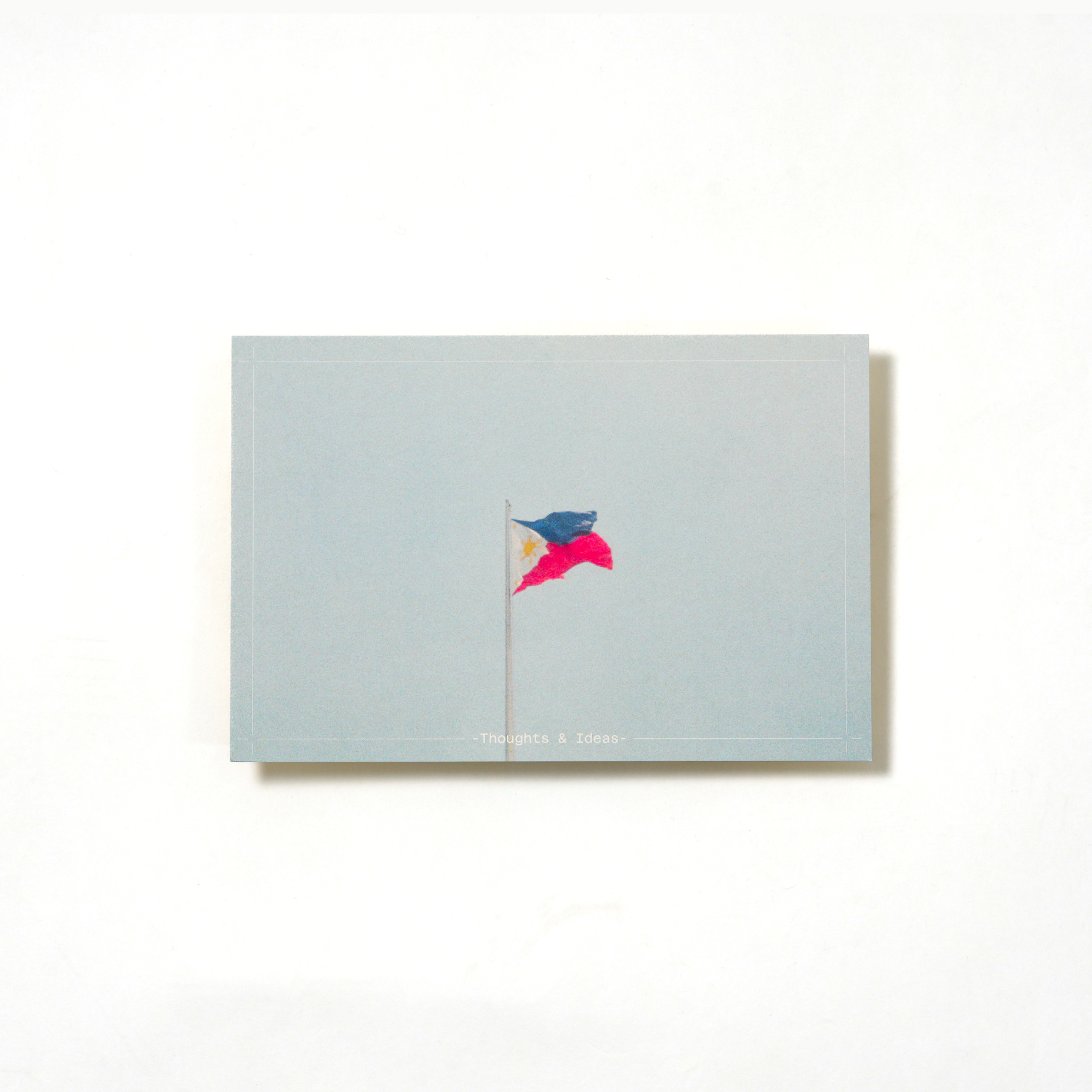 Bayan Postcard: Philippine Flag