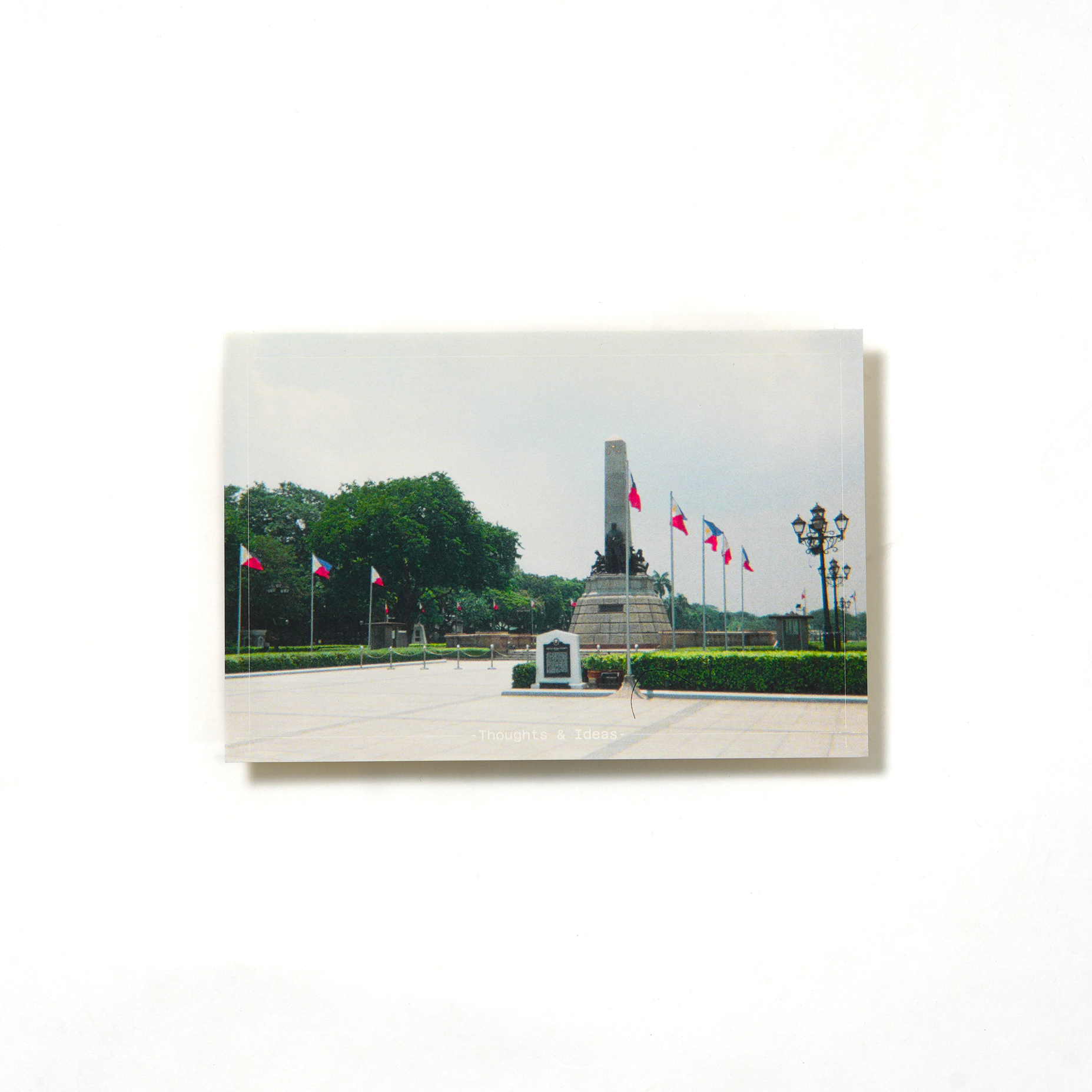 Bayan Postcard: Rizal Monument