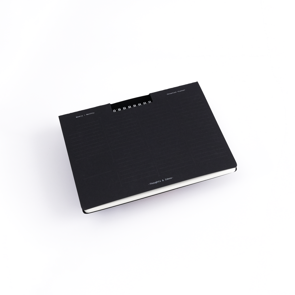 Black Tag Perpetual Planner