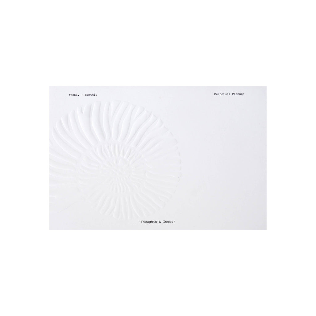 Cast Perpetual Planner: Seashell