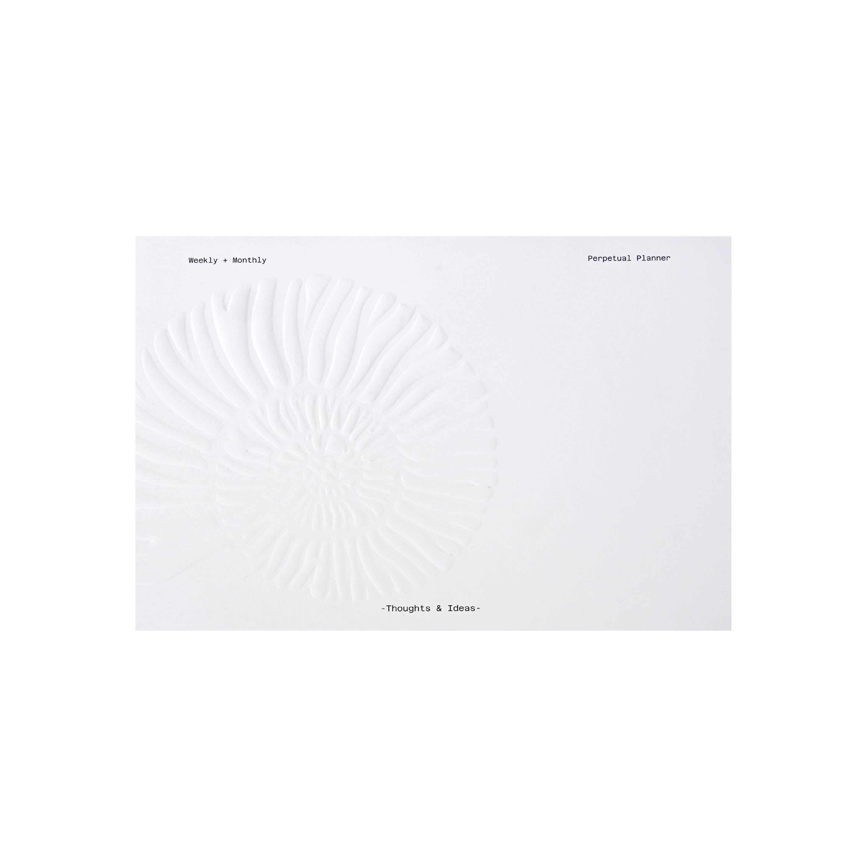 Cast Perpetual Planner: Seashell
