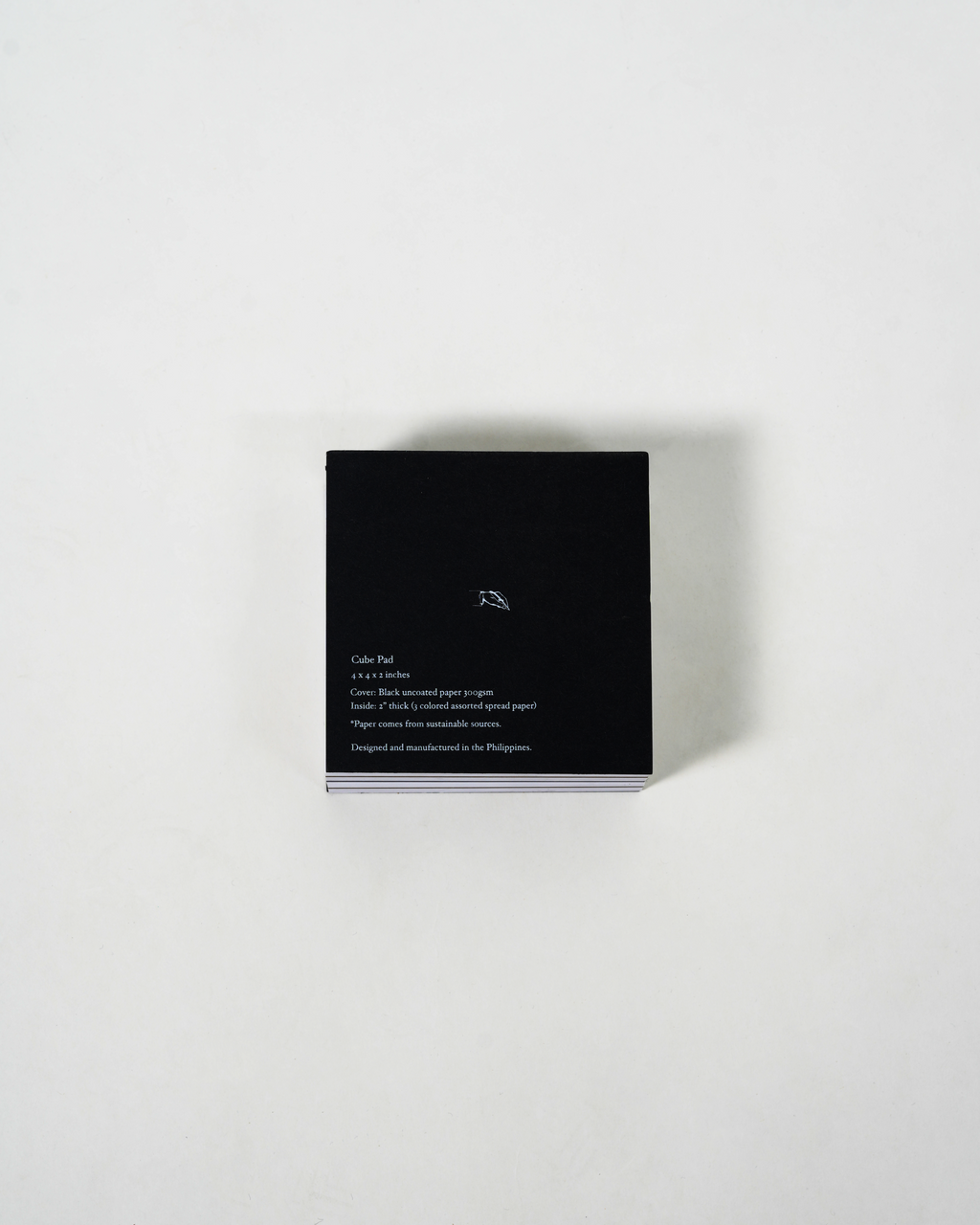 Black Tag Cube Pad