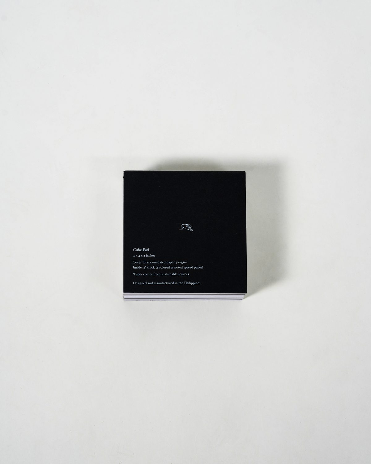Black Tag Cube Pad