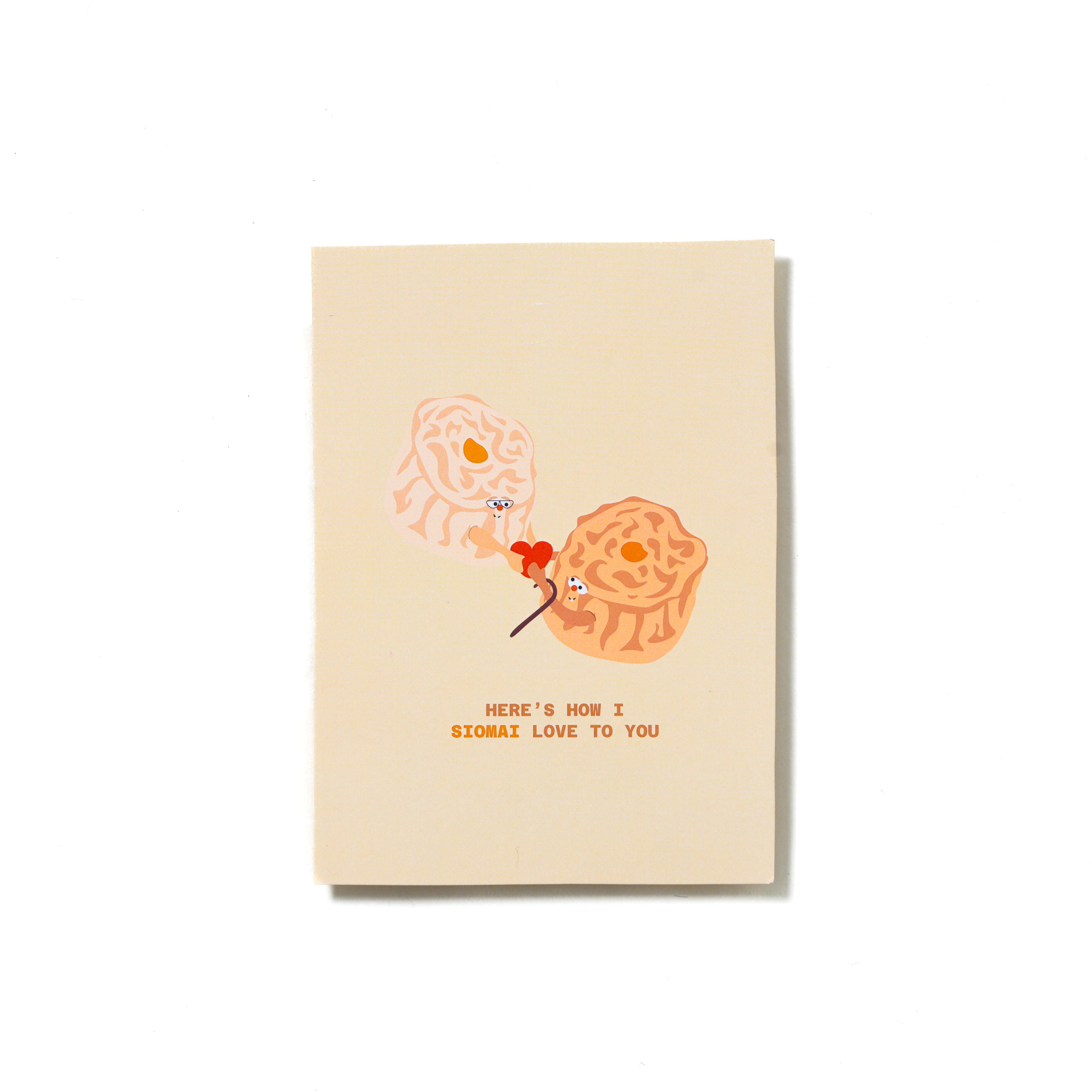 Greeting Cards: Siomai
