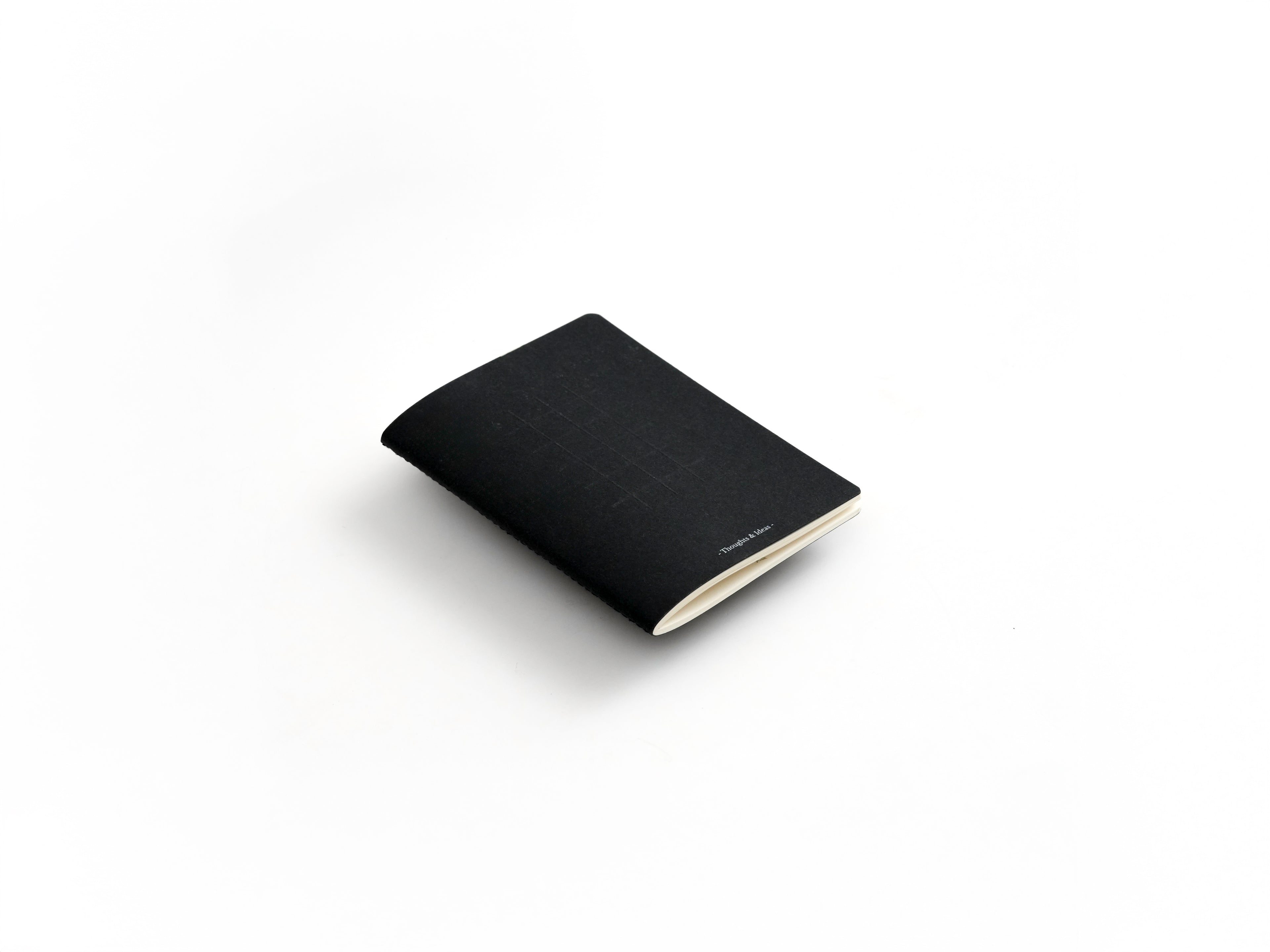 Black Tag Half-Sized Journal: Grid