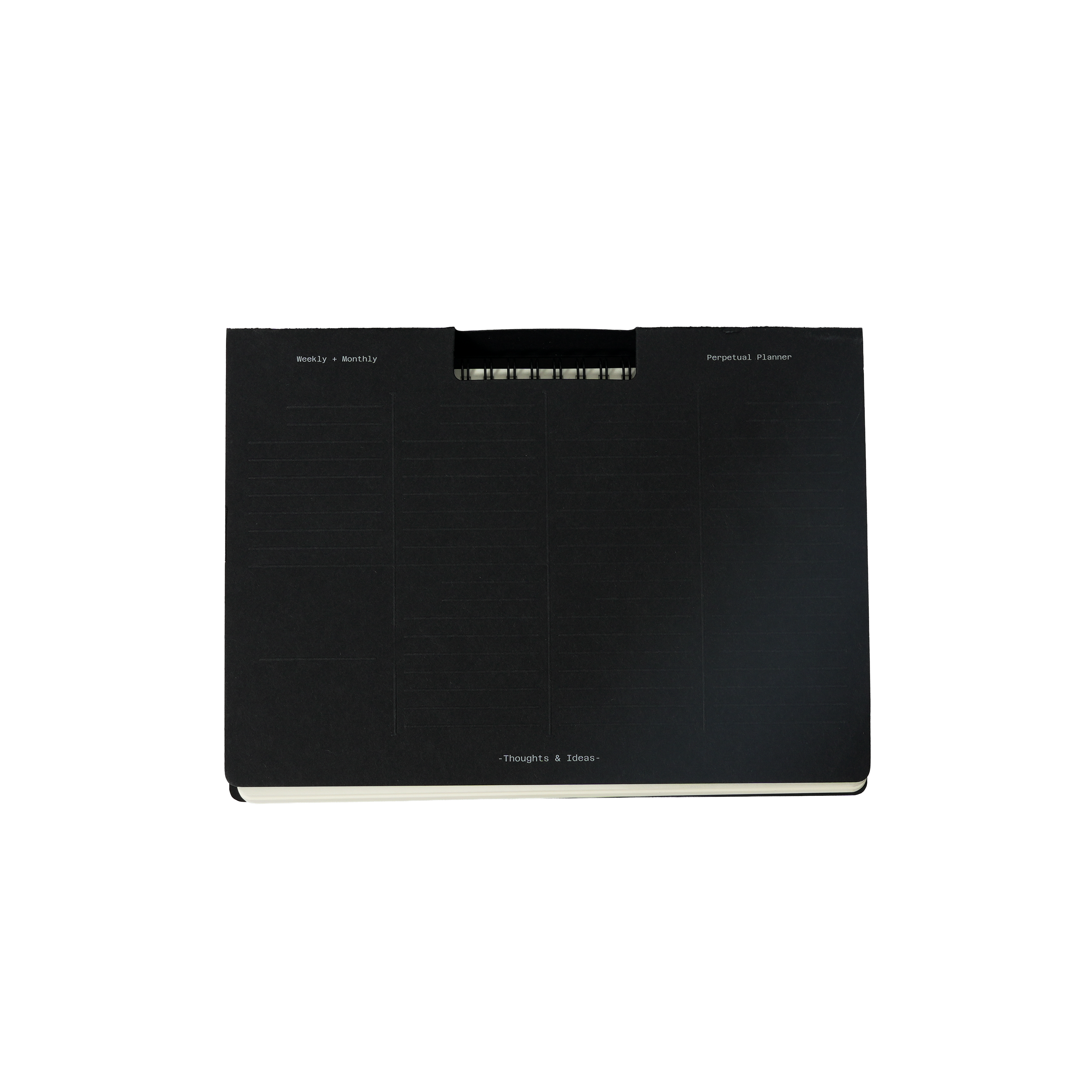 Black Tag Perpetual Planner