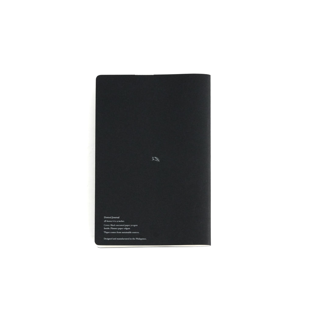 Black Tag Full-Sized Journal: Dotted