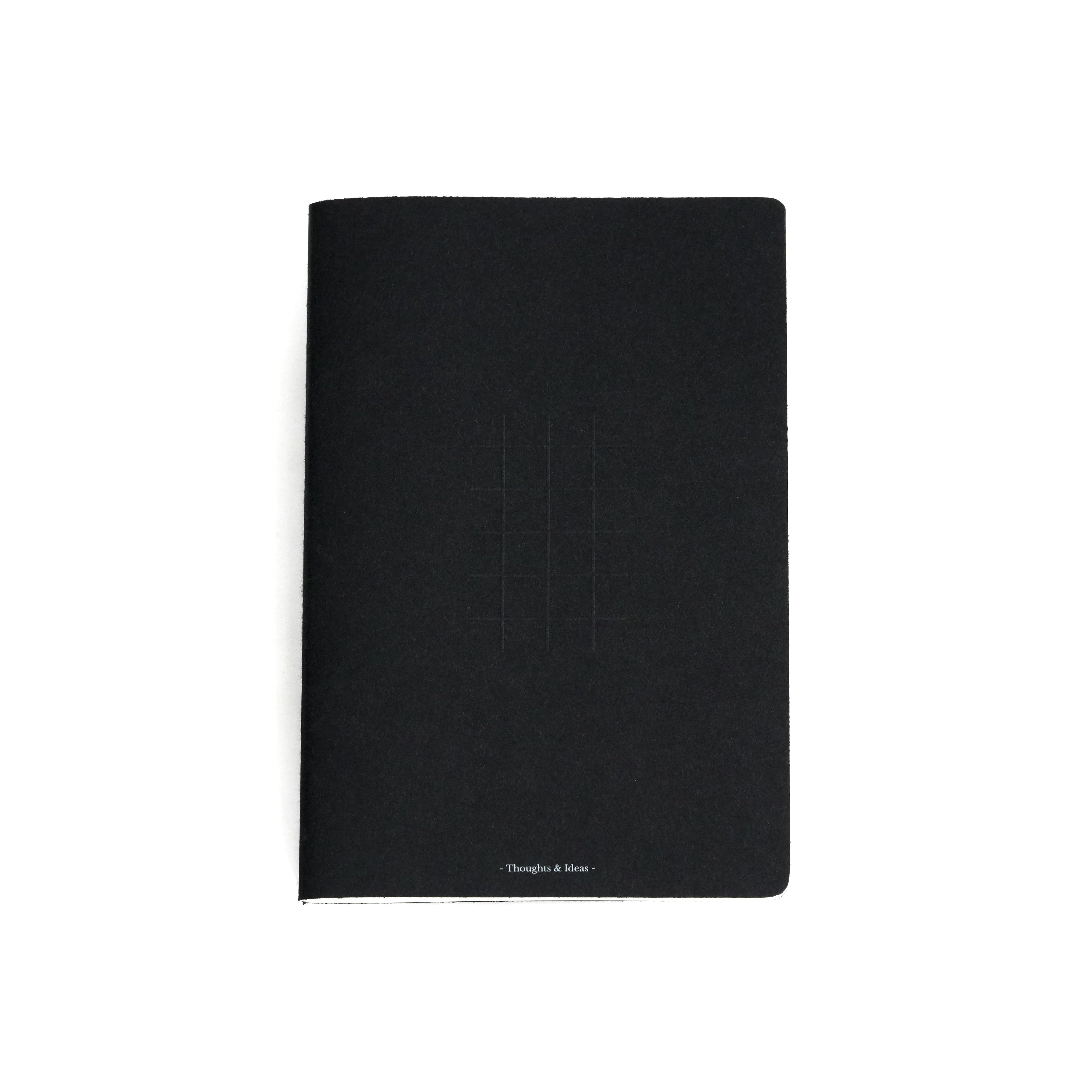 Black Tag Full-Sized Journal: Grid