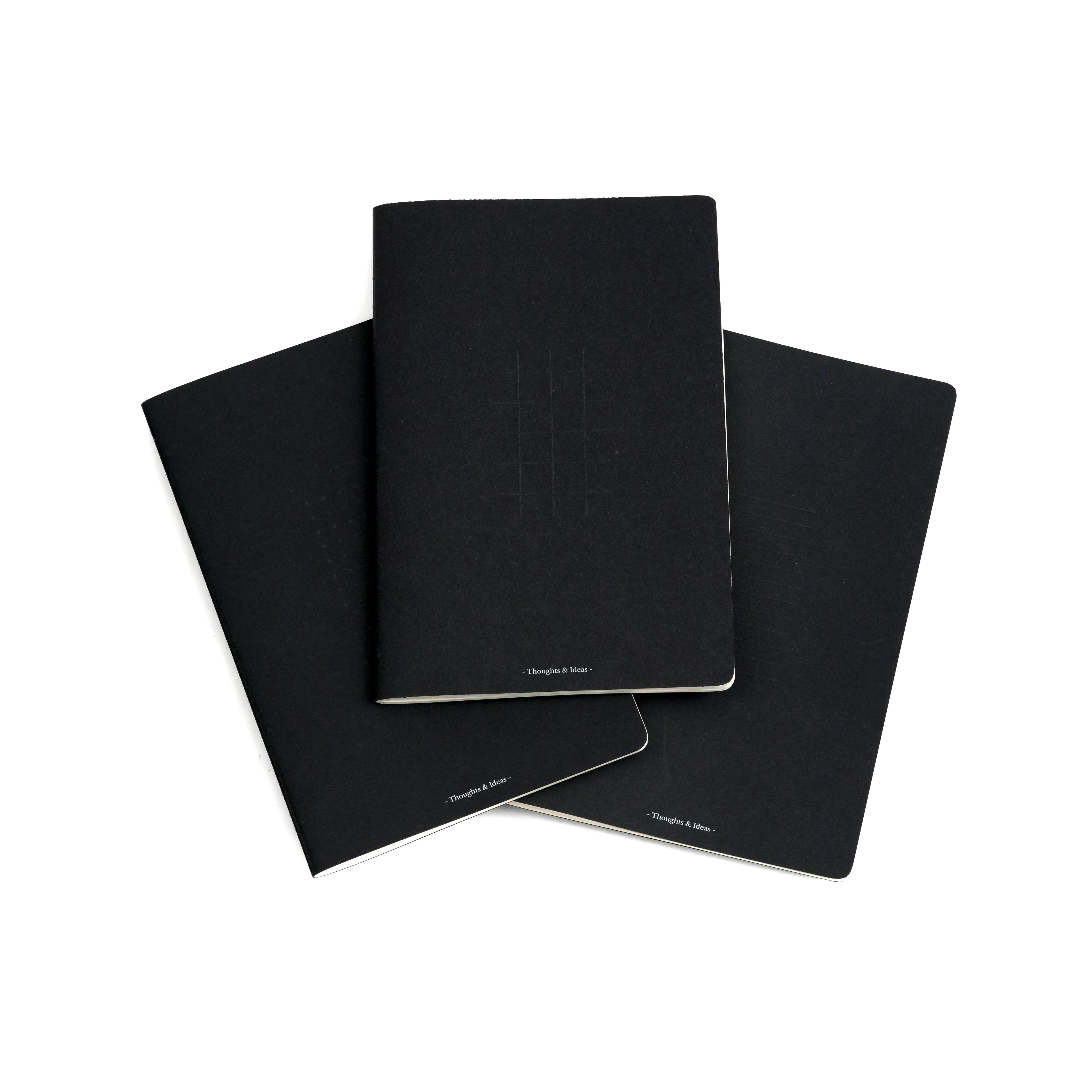 Leather Sleeve with Journals: Full-Size in Evergreen