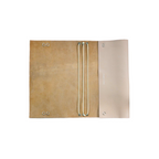 Leather Sleeve with Journals: Full-Size in Salmon