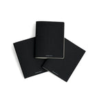 Leather Sleeve with Journals: Half-Size in Dragon Fruit