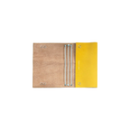 Leather Sleeve with Journals: Half-Size in Butter