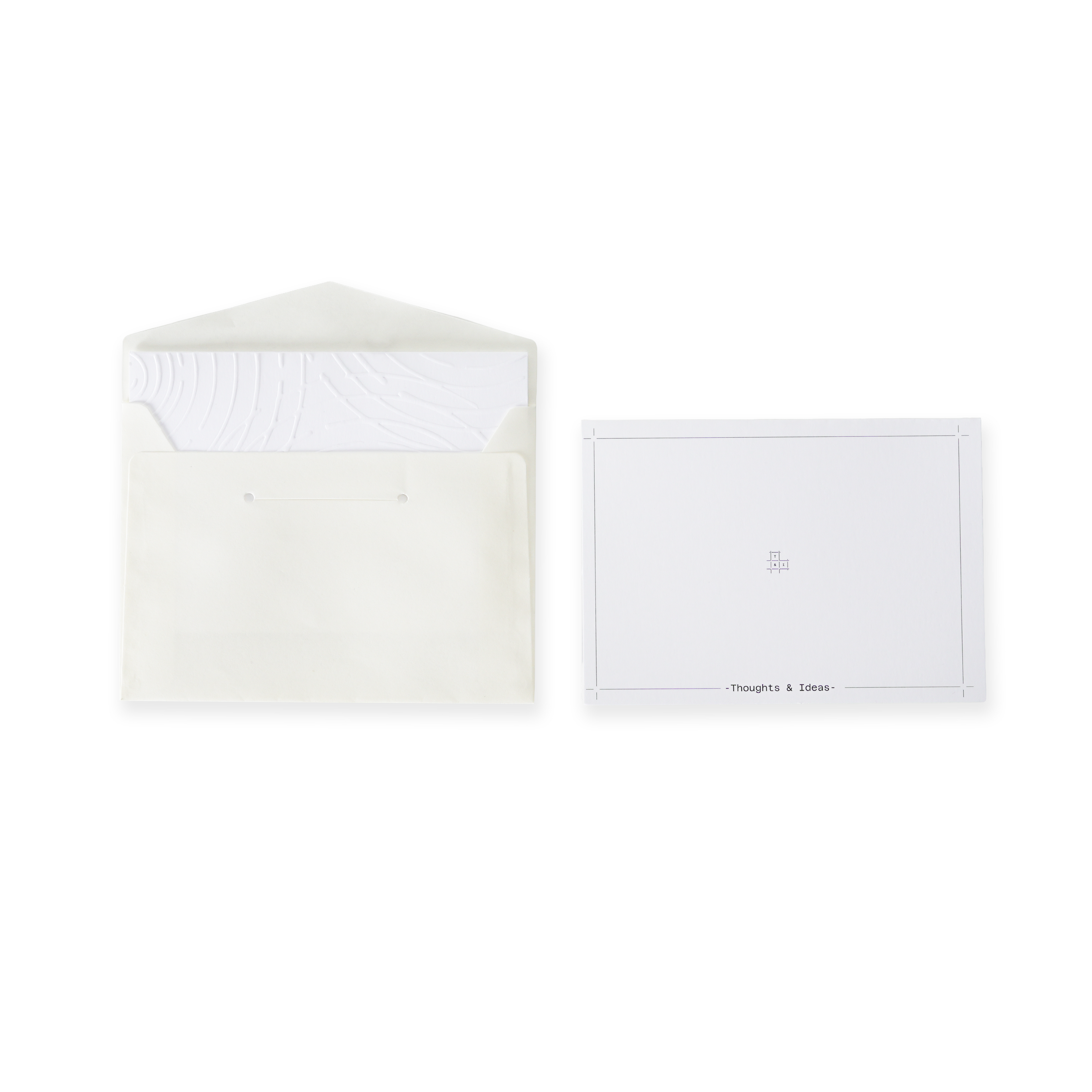 Cast Notecards with Envelope (Set of 12)