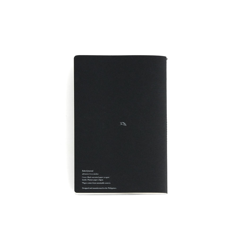 Black Tag Full-Sized Journal: Ruled