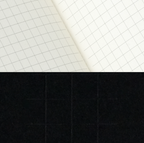 Black Tag Half-sized Journal